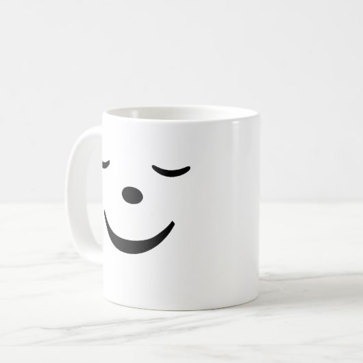 Smiley Kaffeetasse (Vorderseite Links)