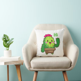 Smiley Kaktus Kissen – Hello Plant Design