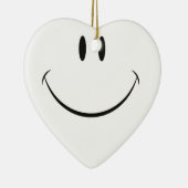 Smiley Keramik Ornament (Rechts)