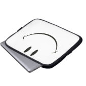 Smiley Laptopschutzhülle (Vorne Knopf)