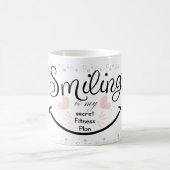 Smiley-Lippen-Kaffeetasse Kaffeetasse (Mittel)