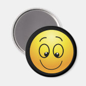 Smiley Magnet (Vorderseite/Rückseite)