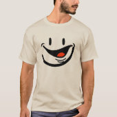 Smiley Men's Basic T - Shirt (Vorderseite)