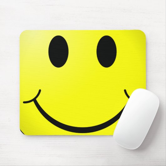 Smiley Mousepad (Mit Mouse)