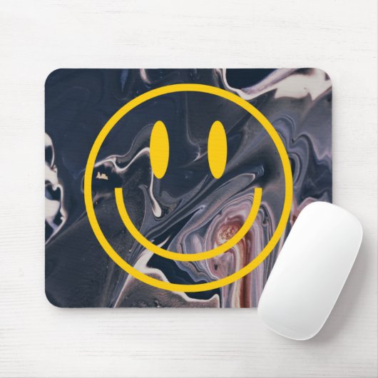 Smiley Mousepad (Mit Mouse)