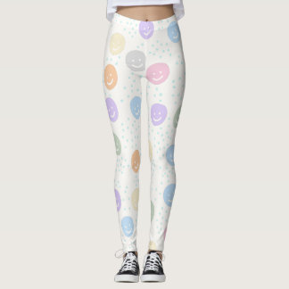 Smiley Muster Leggings