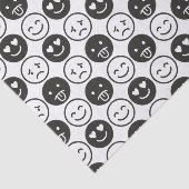 Smiley Seidenpapier (Ausschnitt)