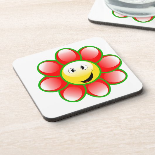 Smiley Sun Untersetzer (Linke Seite)