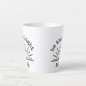 SMILEY SUNSHINE PERSONALISIERT LATTE TASSE (Vorderseite)