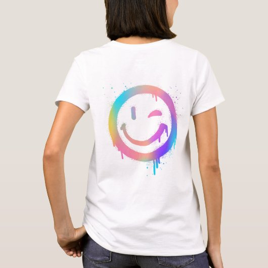 Smiley T-Shirt (Rückseite)