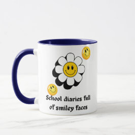 Smiley Tasse | Zurück zur Schule Vibes
