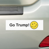 Smiley-Trumpf Autoaufkleber (Auf Auto)