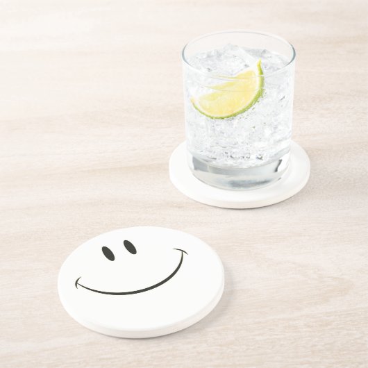Smiley Untersetzer (Seite)