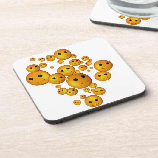 Smiley Untersetzer (Linke Seite)