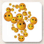 Smiley Untersetzer (Vorderseite)