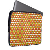Smiley Vintage Retro Muster Nr. 02 Laptopschutzhülle (Vorne Rechts)