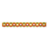 Smiley Vintage Retro Pattern No. 02 Satinband (Vorderseite)