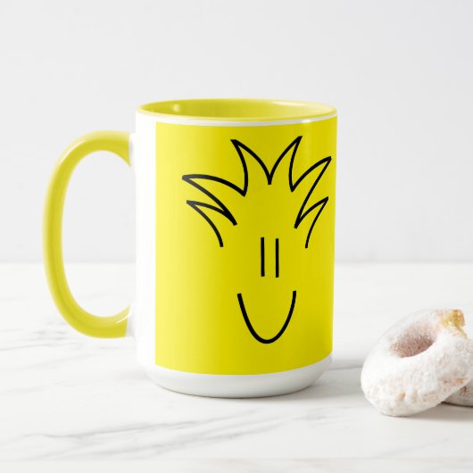 SmileyLogo 15oz. Combo Tasse (Mit Donut)
