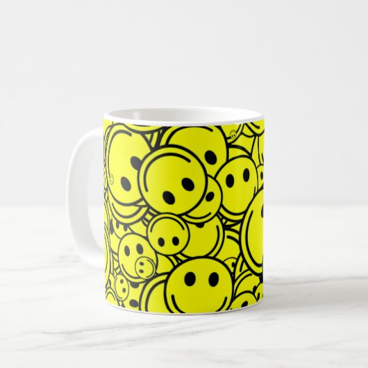 Smileys Gemein guter Kaffee Kaffeetasse (Vorderseite Links)