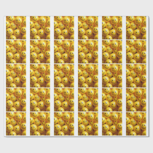 Smileys Geschenkpapier