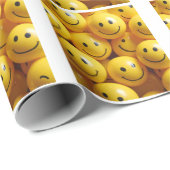 Smileys Geschenkpapier (Rolleneckpunkt)