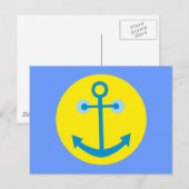 Smilie Anker Anker Postkarte (Vorne/Hinten)
