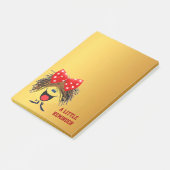 Smilie Erinnerung Post-it Klebezettel (angewinkelt)