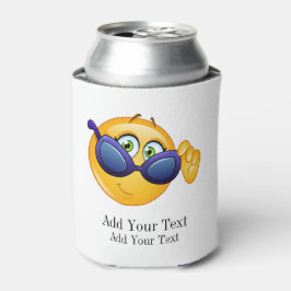 Smilie mit Sonnenbrille Can Cooler - srf Dosenkühler