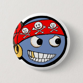 smilie Pirat Button
