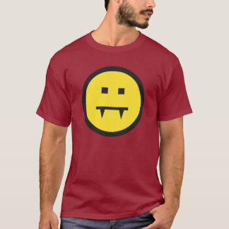 Smilie Vampyre Dunkelheits-T - Shirt