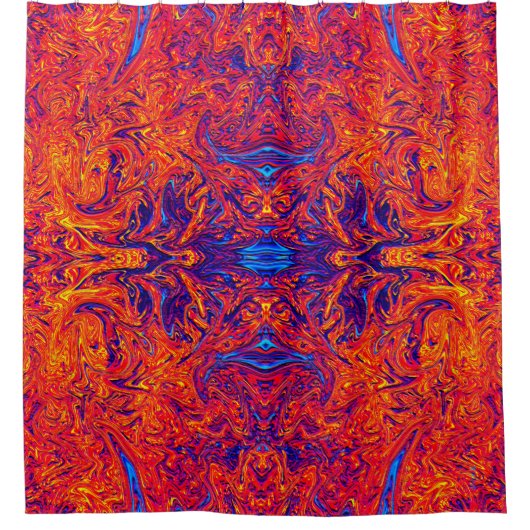 Smilin' Hund.... Duschvorhang (Vorderseite)