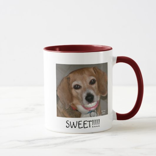 Smiling Beagle Mug Tasse (Rechts)