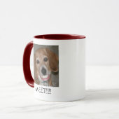 Smiling Beagle Mug Tasse (Vorderseite Links)