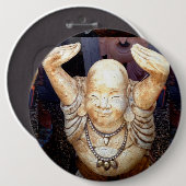 Smiling Buddha Button (Vorne & Hinten)