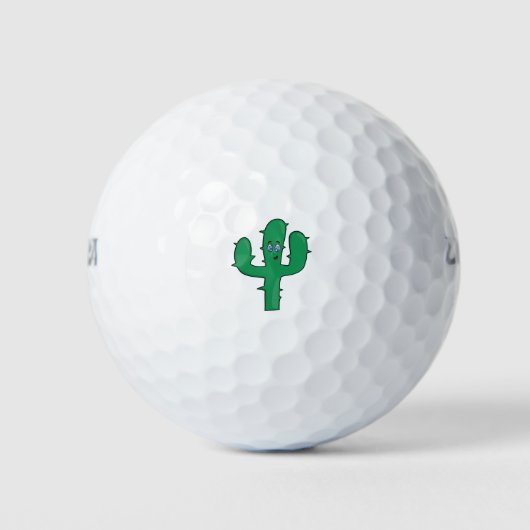 Smiling Cactus Golfball (Vorderseite)