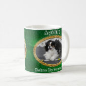 Smiling Cavalier Agility Dog Mug Kaffeetasse (VorderseiteRechts)