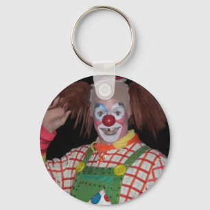 SMILING CIRCUS CLOWN Schlüsselkette Schlüsselanhänger