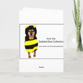 Smiling Dog Greeting Card (blank inside) Karte (Rückseite)