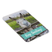 Smiling Donkey "Keep Smiling" Magnet (Rechte Seite)