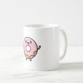 Smiling Donut – Cute Kawaii Illustration Kaffeetasse (VorderseiteRechts)