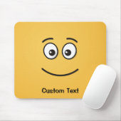 Smiling Face with Open Eyes Mouse Pad Mousepad (Mit Mouse)