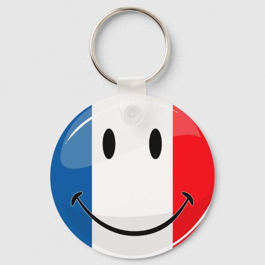 Smiling French Schlüsselanhänger (Vorderseite)