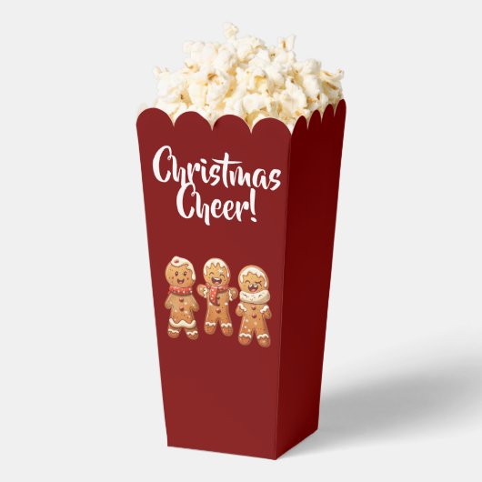 Smiling Gingerbread Friends Geschenkschachtel (Geplatzt)