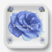 Smiling heart pappteller (Vorderseite)