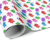 Smiling Hippo Collection Geschenkpapier (Rolleneckpunkt)