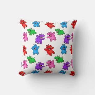 Smiling Hippo Collection Kissen