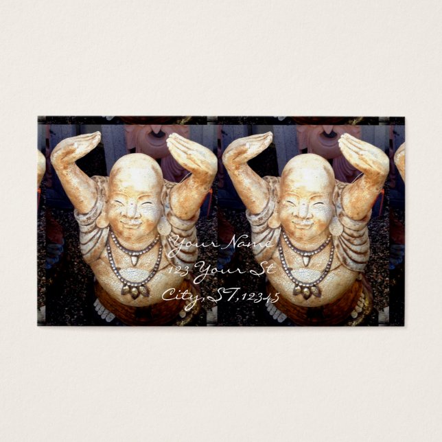 Smiling Hotei Buddhas (Vorderseite)