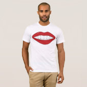 Smiling Mouth Mens T-Shirt (Vorne ganz)