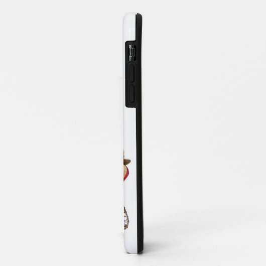 Smiling Santa Case-Mate iPhone Hülle (Hinten/Links)