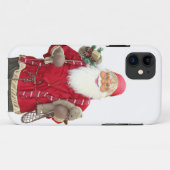 Smiling Santa Case-Mate iPhone Hülle (Rückseite (Horizontal))